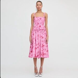 NWT Hill House Seraphina Midi Nap Dress